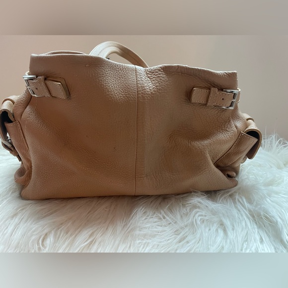 Prada Vitello Daino Side Pocket Tote Authentic  - Cream Color - Picture 6 of 11